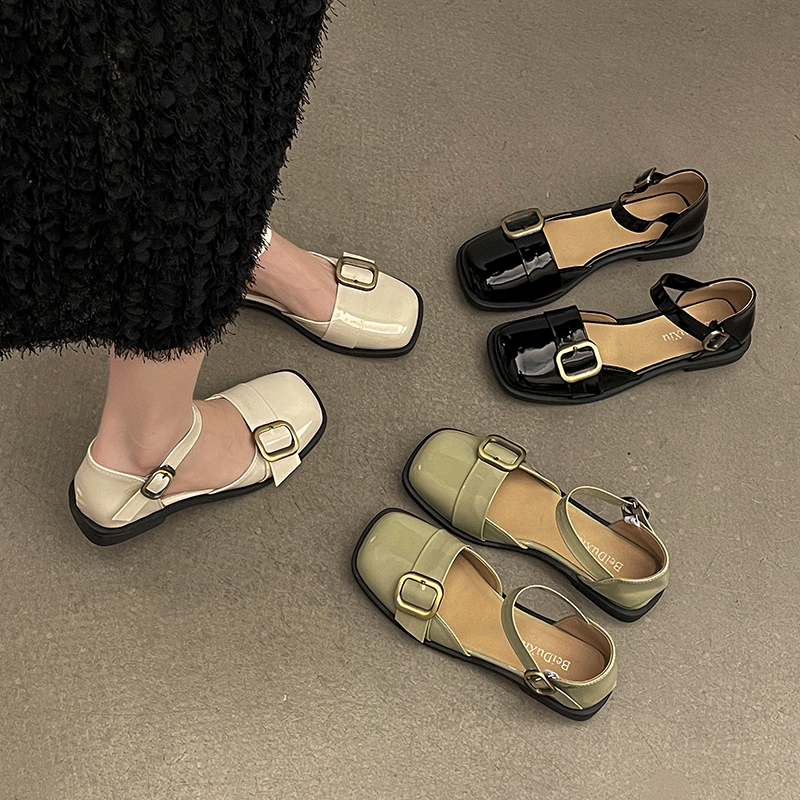 รองเท้าคัทชูผู้หญิงส้นเตี้ย ใส่สบาย มีขนาด35-40