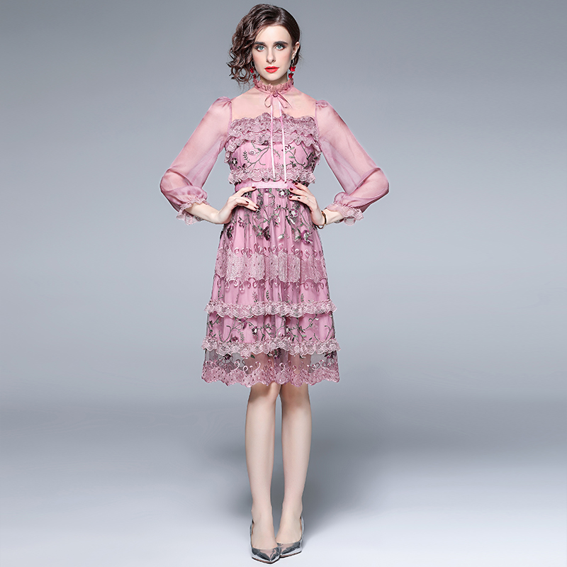 ชุดเดรสยาวสวยๆ ชุดเดรสยาวใส่สบาย ใส่ทำงาน มีขนาดS M L XL 2XL