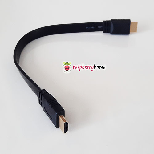 สาย HDMI to HDMI interface cable ยาว 30 ซ.ม. สำหรับต่อจอภาพ Raspberry PI 3