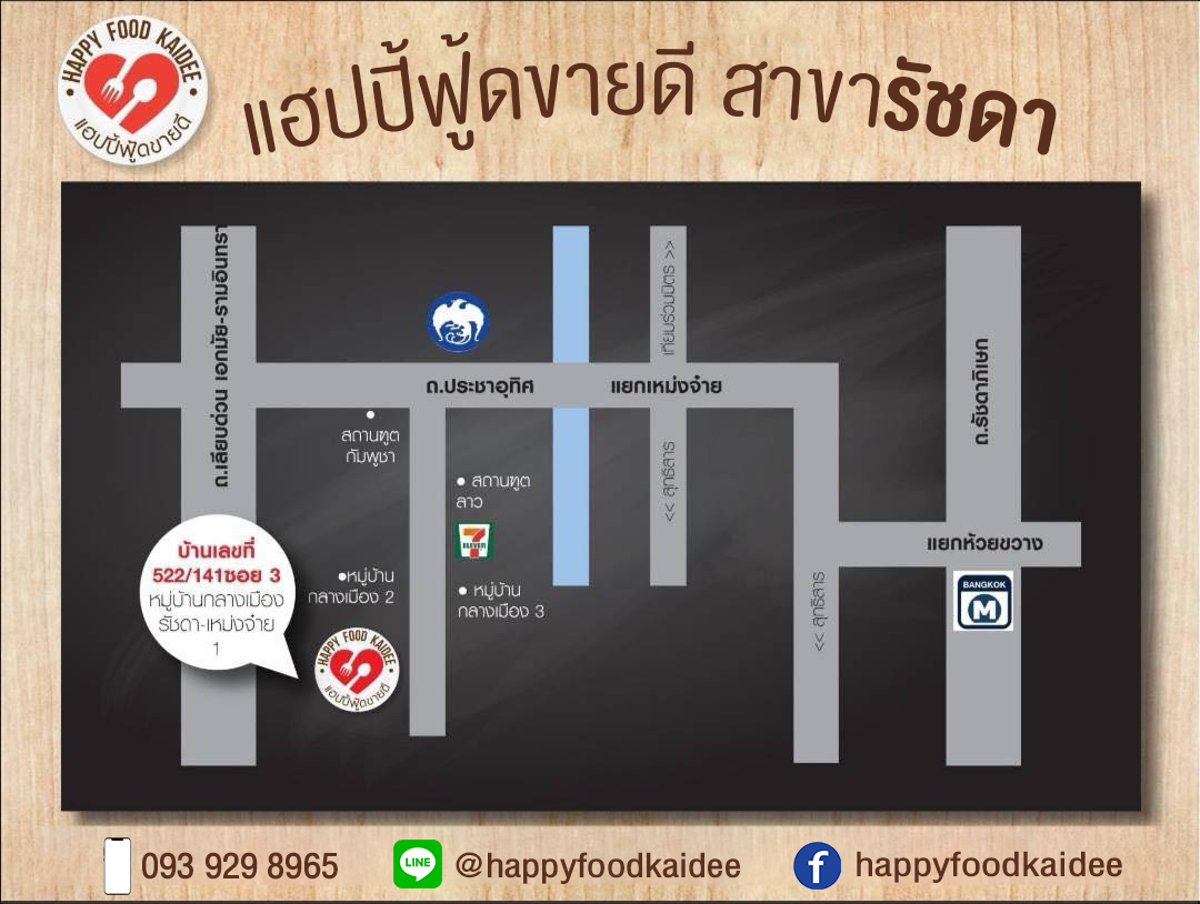 แผนที่ สาขารัชดา