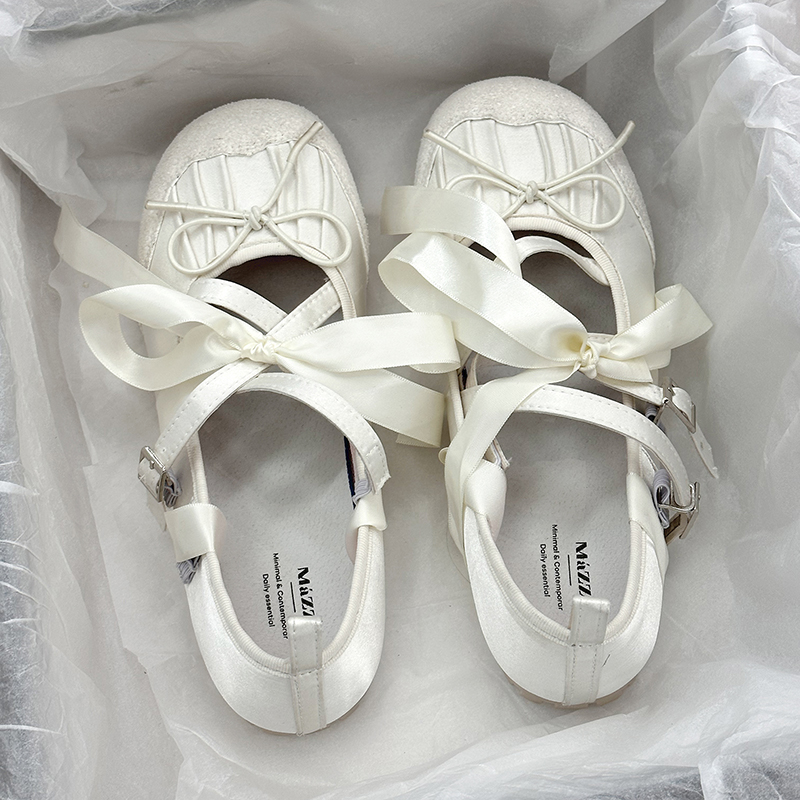 รองเท้าคัทชูผู้หญิงส้นเตี้ย ใส่สบาย มีขนาด35-40