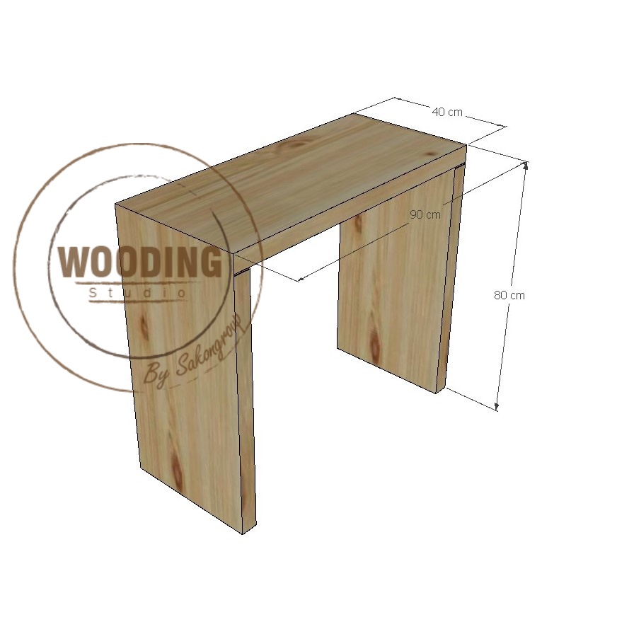 โต๊ะตัวยูคว่ำแบบที่ 1