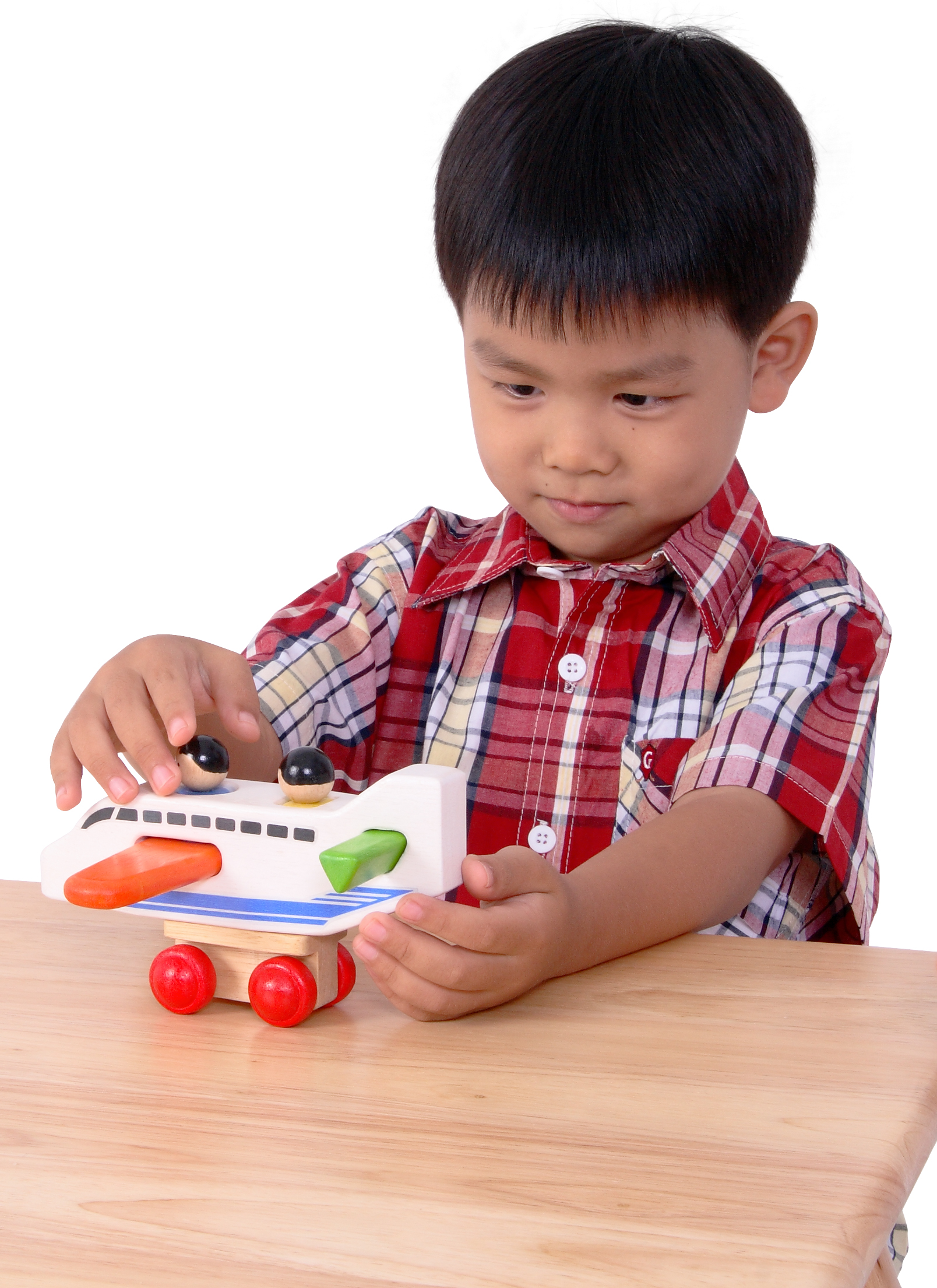 ของเล่นเสริมสร้างจิตนาการ ตัวต่อไม้ กับของเล่นไม้ เครื่องบินเวหา