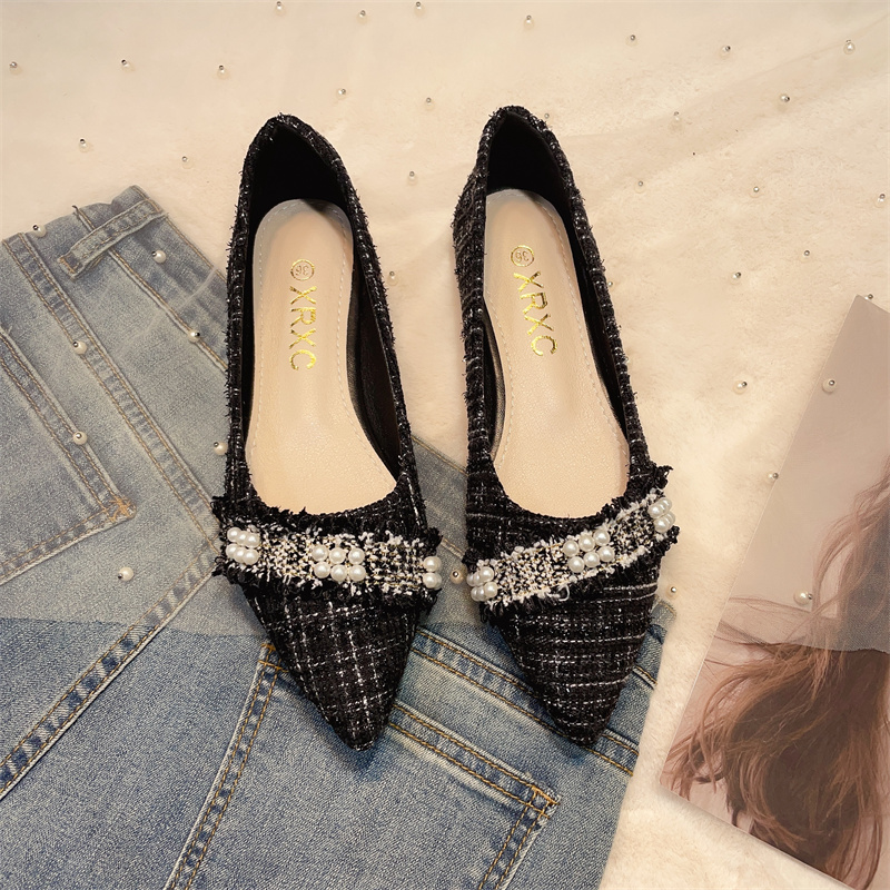 รองเท้าคัทชูผู้หญิงส้นเตี้ย ใส่สบาย มีขนาด35-40