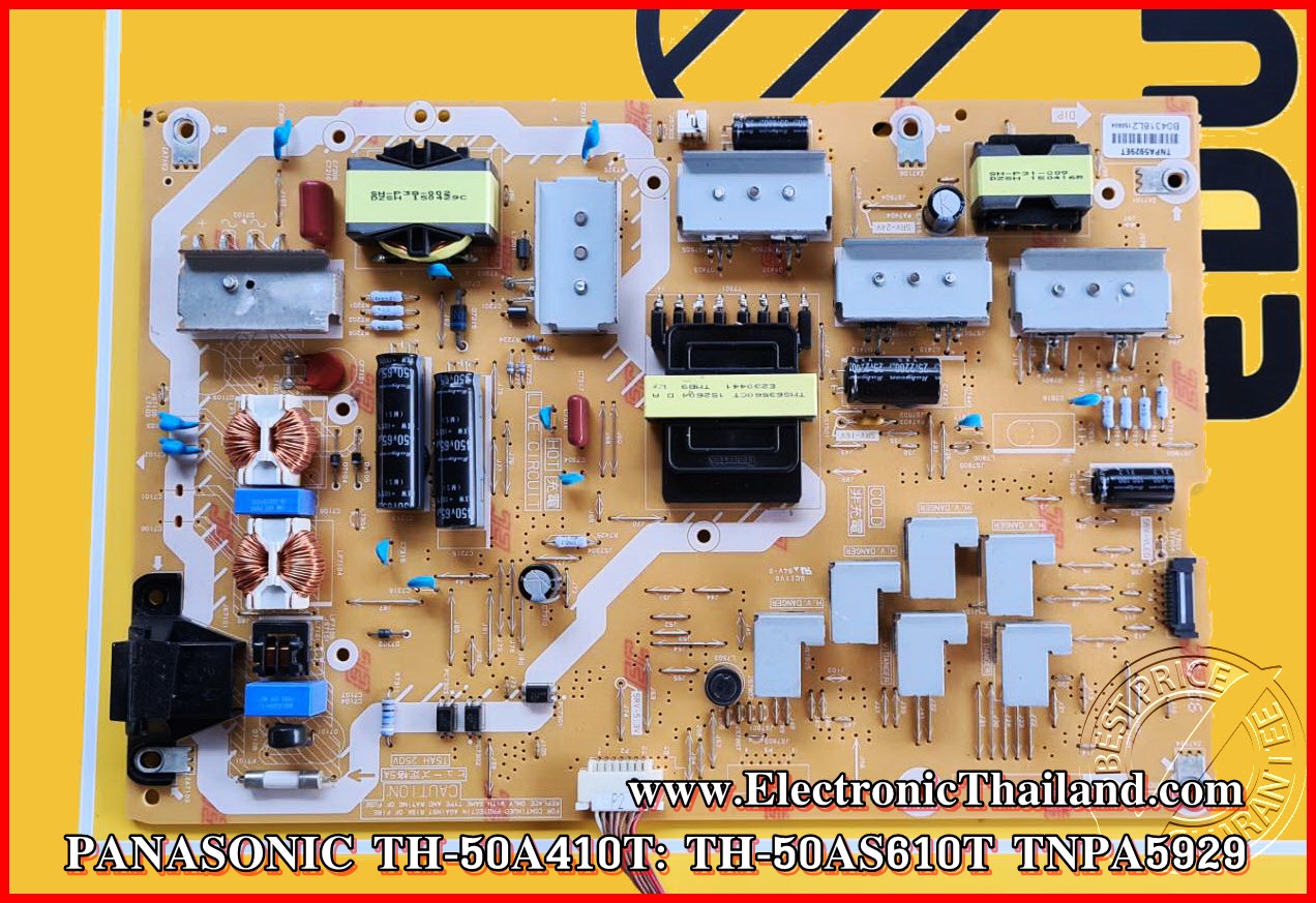 POWER SUPPLY PANASONIC TH-50A410T: TH-50AS610T TNPA5929