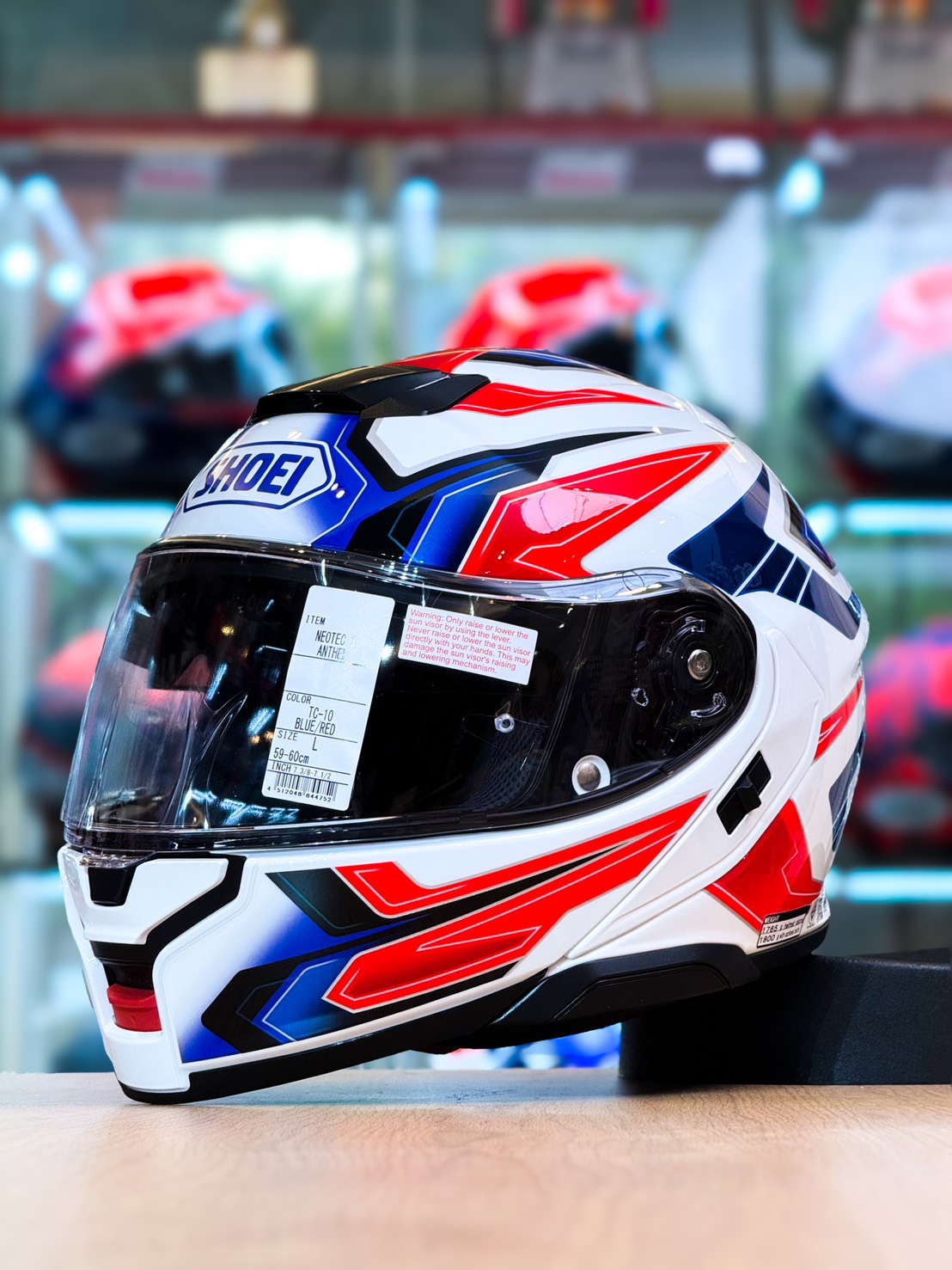 หมวกกันน็อค SHOEI รุ่น NEOTEC3 GRASP TC-10