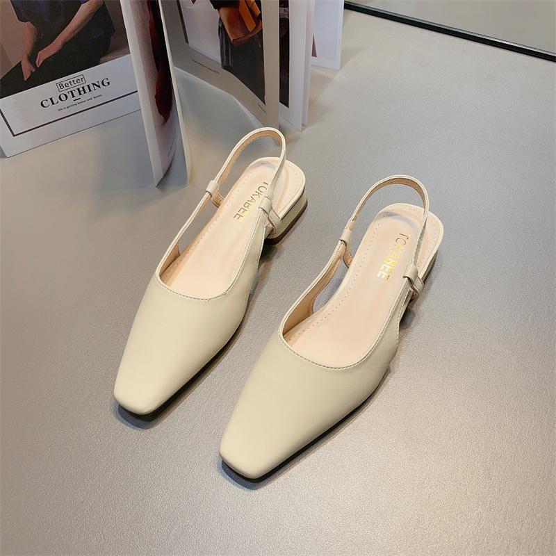 รองเท้าคัทชูผู้หญิงส้นเตี้ย ใส่สบาย มีขนาด35-40