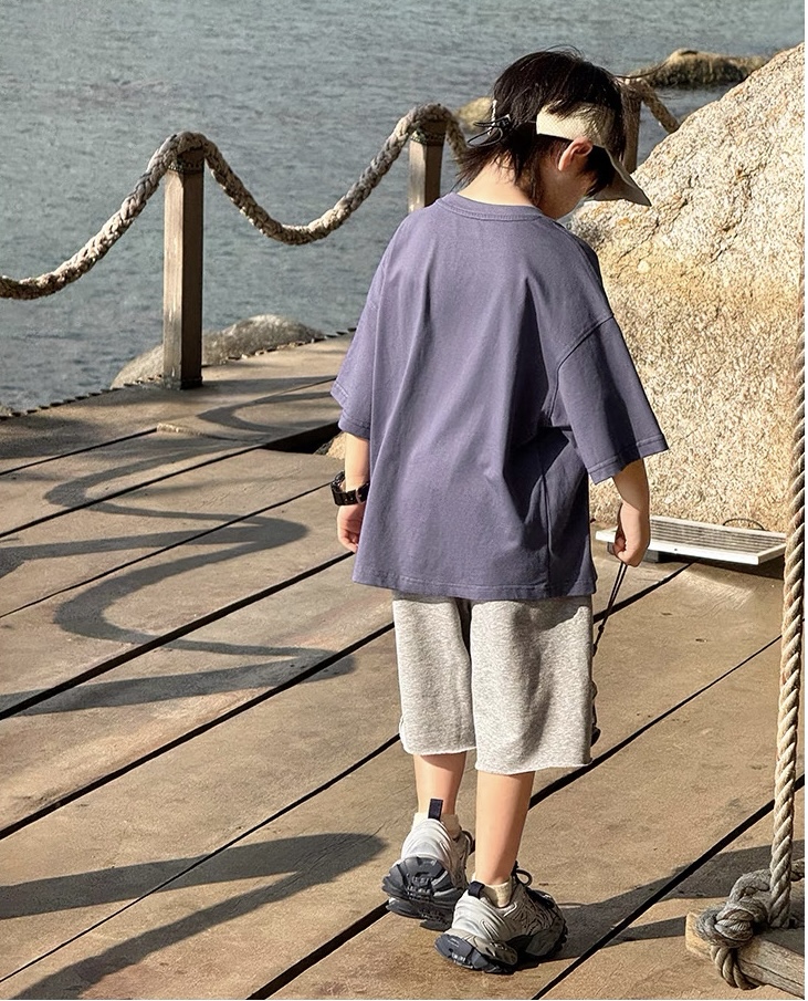 Summer Fankids 🧢🌤️ เสื้อยืดเด็ก unisex ผ้าคอตตอน 100%