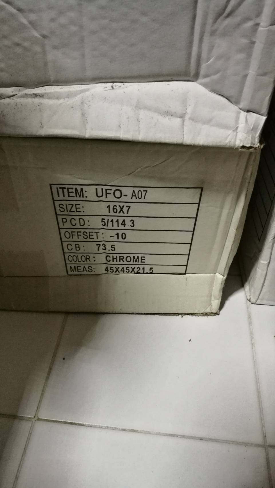 16x7"-10 โครเมี่ยม 5 รู114.3