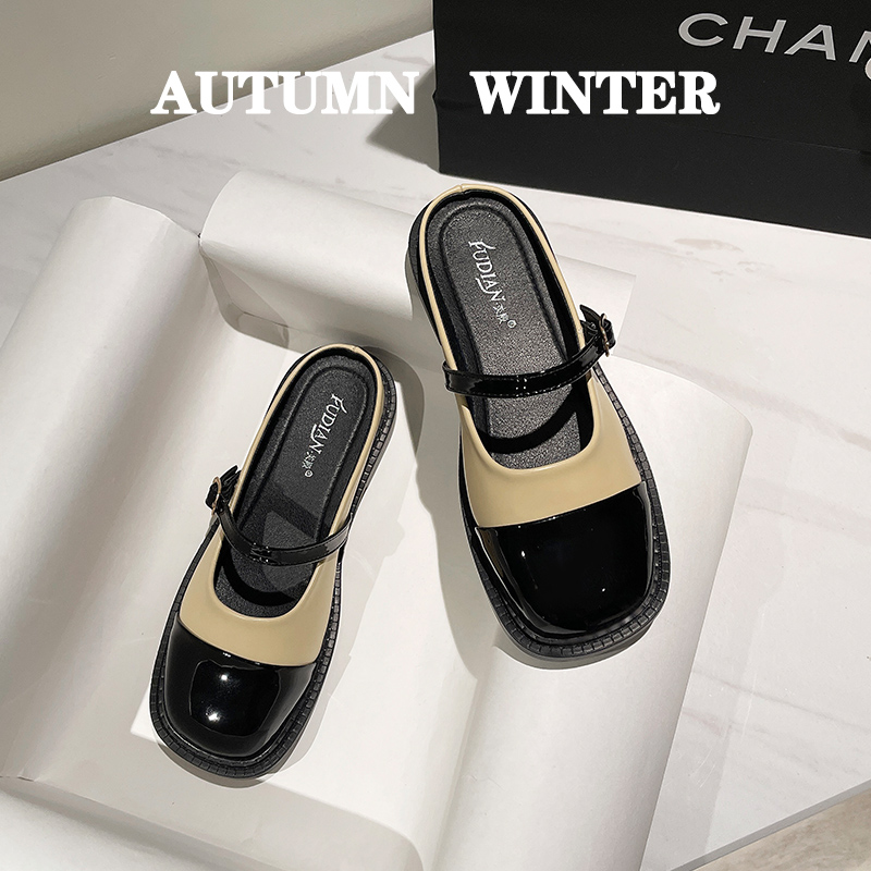 รองเท้าคัทชูผู้หญิงส้นเตี้ย ใส่สบาย มีขนาด35-43