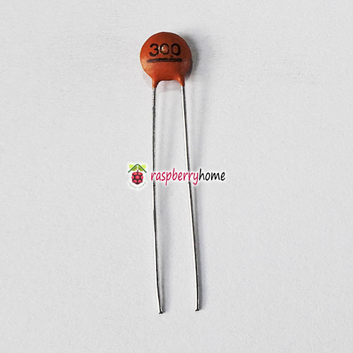 300 pF 50V เซรามิคคาปาซิเตอร์ Ceramic Capacitor จำนวน 5 ตัว