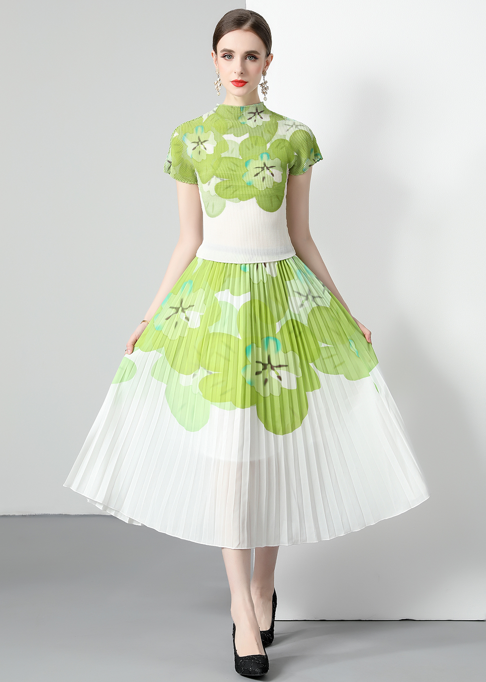 ชุดเดรสยาวสวยๆ ชุดเดรสยาวใส่สบาย ใส่ทำงาน มีขนาดS M L XL 2XL