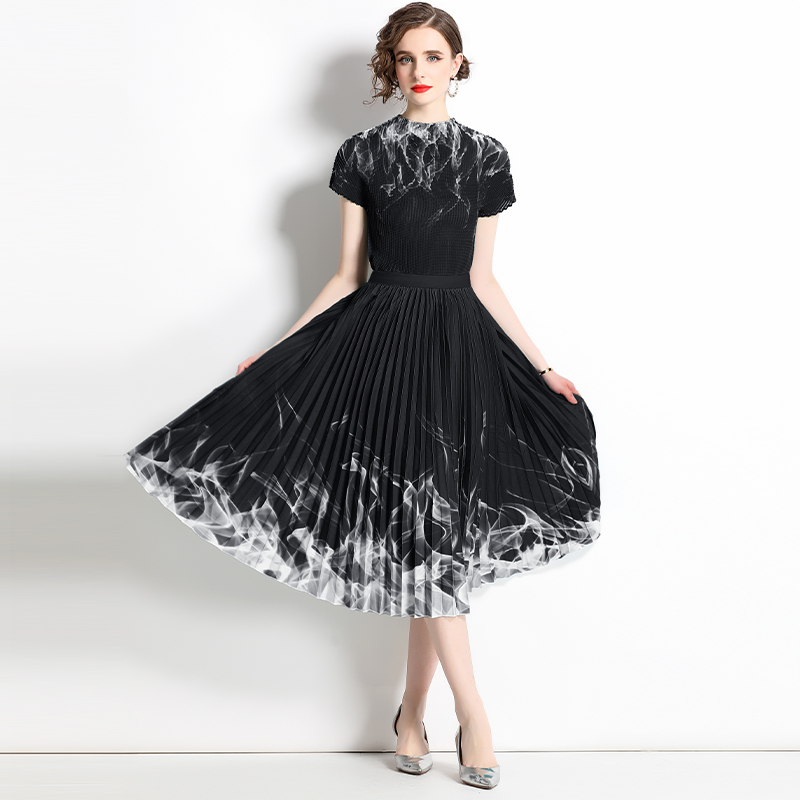 ชุดเดรสยาวสวยๆ ชุดเดรสยาวใส่สบาย ใส่ทำงาน มีขนาดS M L XL 2XL