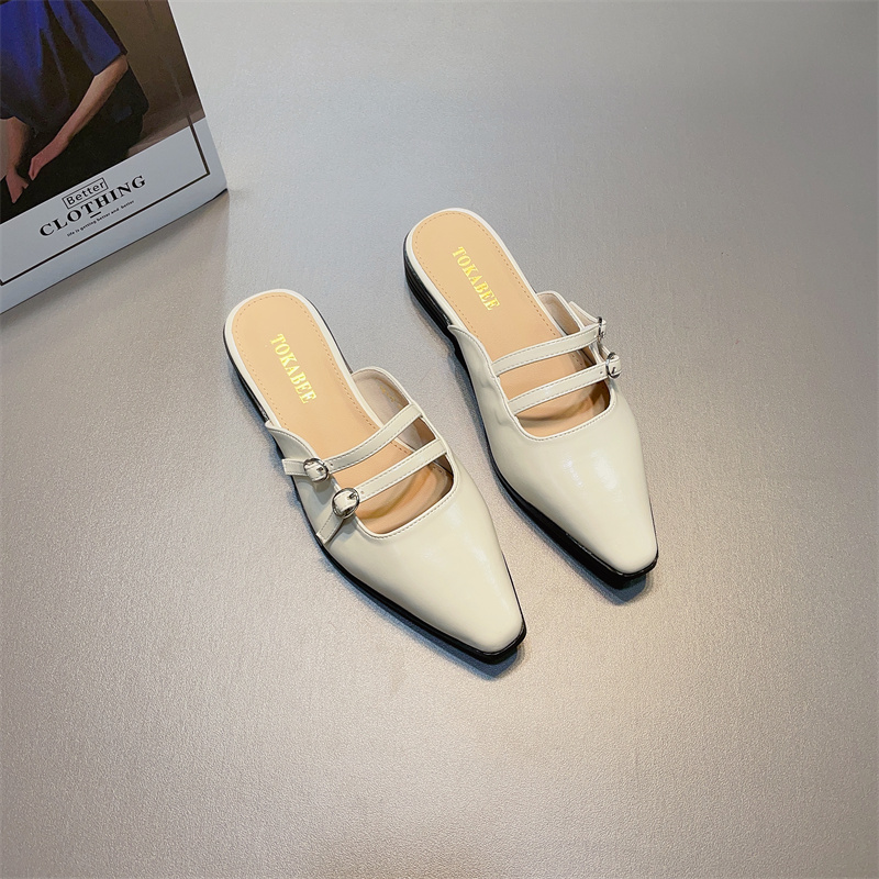 รองเท้าคัทชูผู้หญิงส้นเตี้ย ใส่สบาย มีขนาด35-40