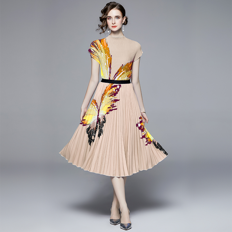 ชุดเดรสยาวสวยๆ ชุดเดรสยาวใส่สบาย ใส่ทำงาน มีขนาดS M L XL 2XL