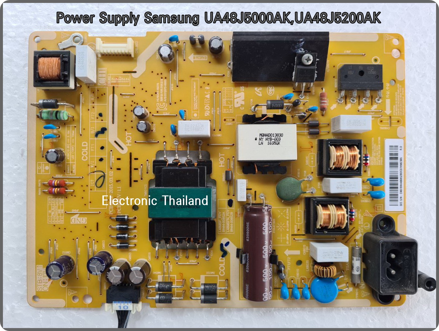 Power Supply Samsung UA48J5200AK : UA40J5200AK : UA43M5100AK : UA43J5202AK : UA48J5000AK : BN44-00852A : BN44-00852B