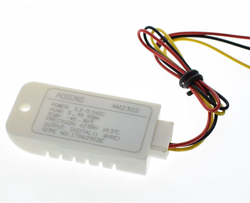 เซนเซอร์วัดอุณหภูมิและความชื้น แม่นยำสูง AM2302 (DHT22) digital temperature and humidity sensor module มี Resistor ในตัว