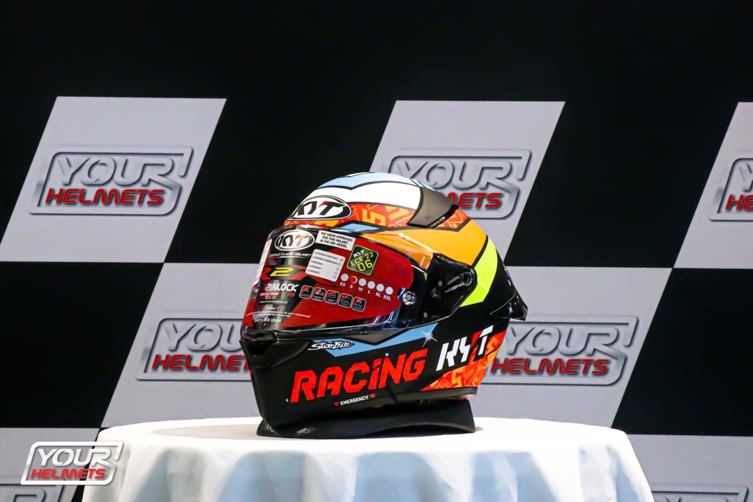 หมวกกันน็อค KYT HELMETS รุ่น R2R PRO MASIA REPLICA MATT 2022