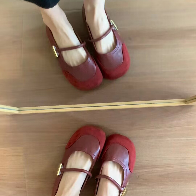 รองเท้าคัทชูผู้หญิงส้นเตี้ย ใส่สบาย มีขนาด35-40