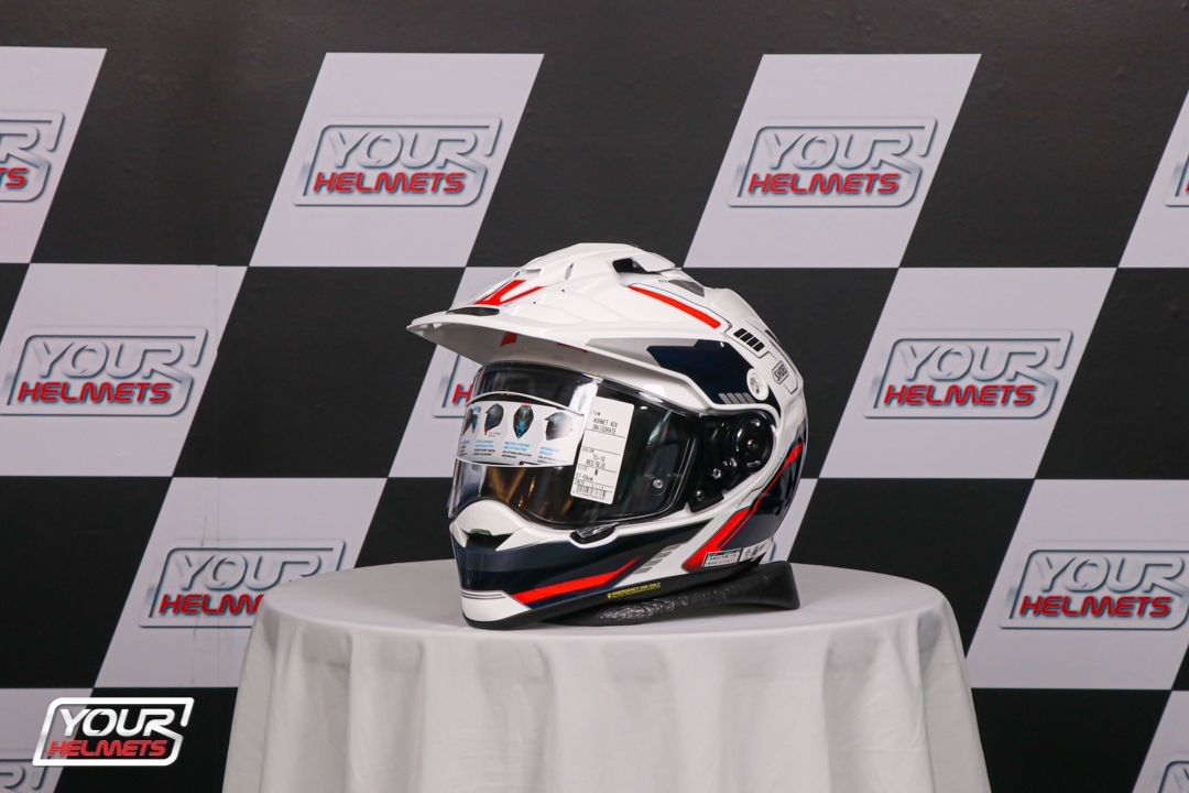 หมวกกันน็อค SHOEI HELMETS HORNET X2 INVIGORATE TC-10 RED/BLUE