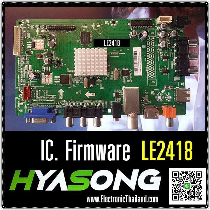 IC. Firmware HYASONG LE-2418 W25Q64