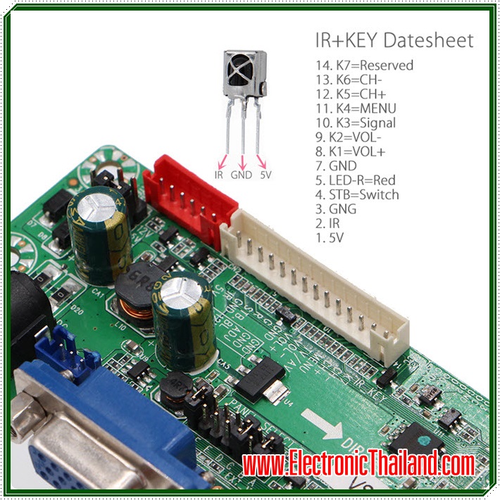 DTV3663-AS/DTV3463-AS บอร์ดแปลงดิจิตอล เมนูภาษาอังกฤษ ไม่ต้องลงเฟิร์มแวร์ รุ่นใหม่ล่าสุด