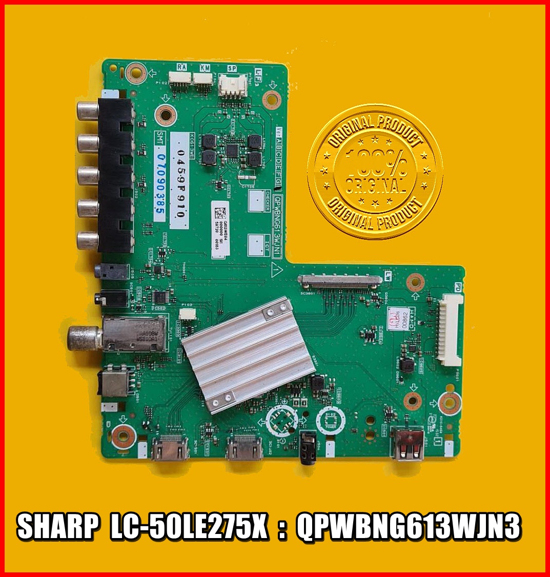 Main Board SHARP LC-50LE275X : QPWBNG613WJN1