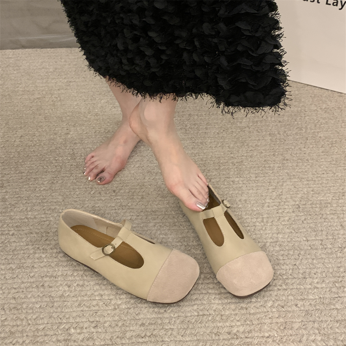 รองเท้าคัทชูผู้หญิงส้นเตี้ย ใส่สบาย มีขนาด35-43