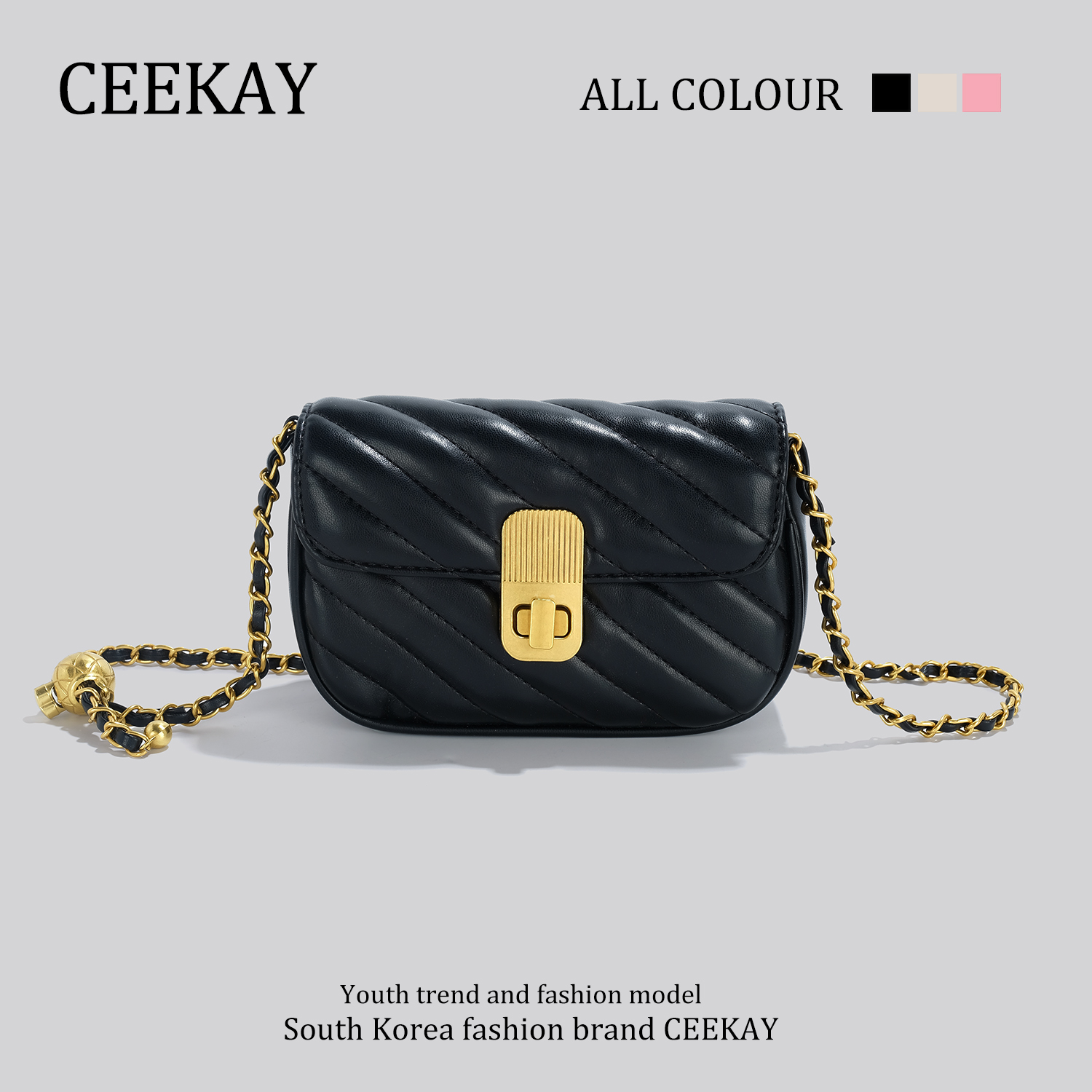 กระเป๋าผู้หญิงสวยๆ กระเป๋าสะพายข้างผู้หญิง กระเป๋าแบรนด์CEEKEY