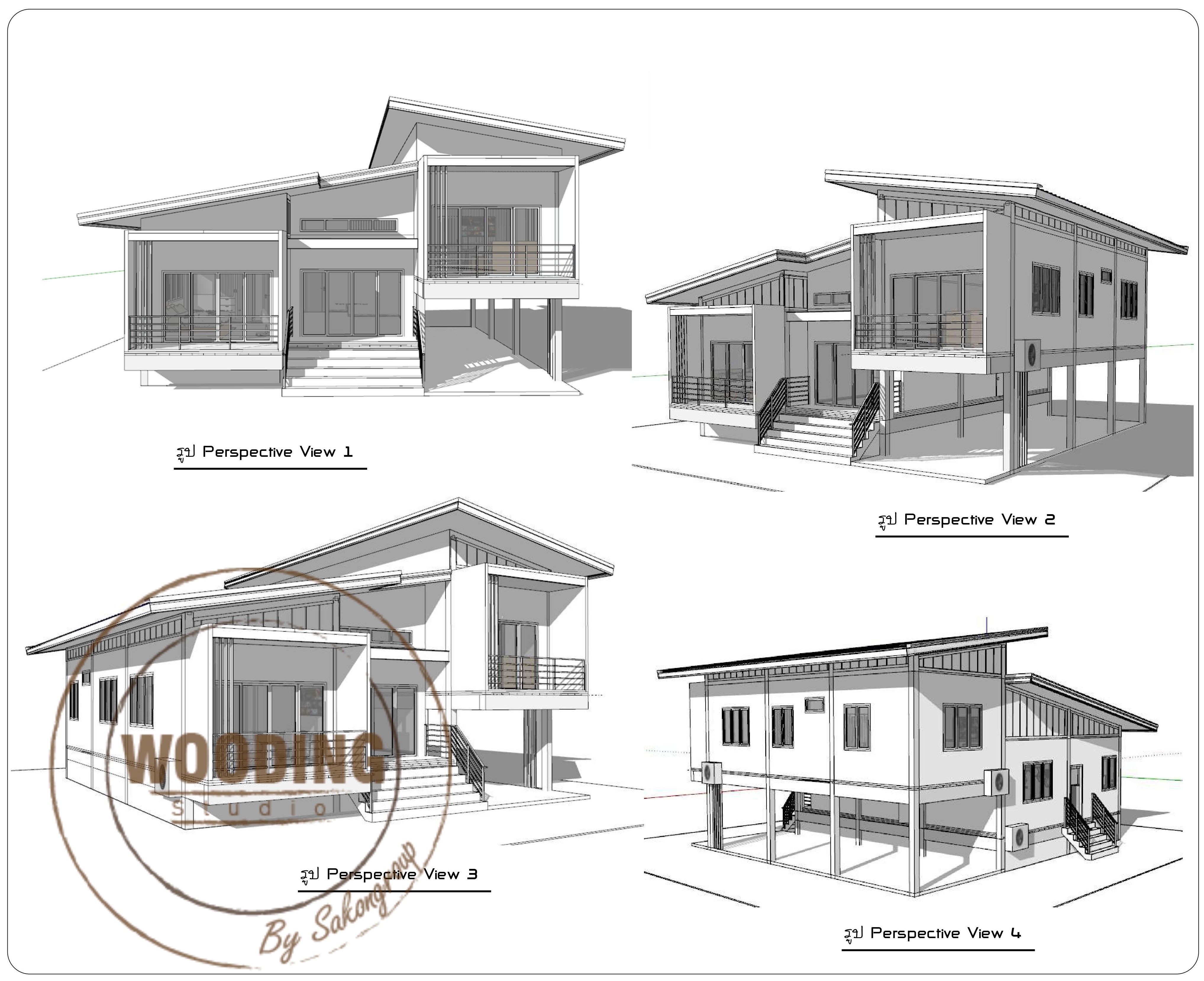 บริการรับออกแบบบ้านที่พักอาศัย และสำนักงานต่างๆ