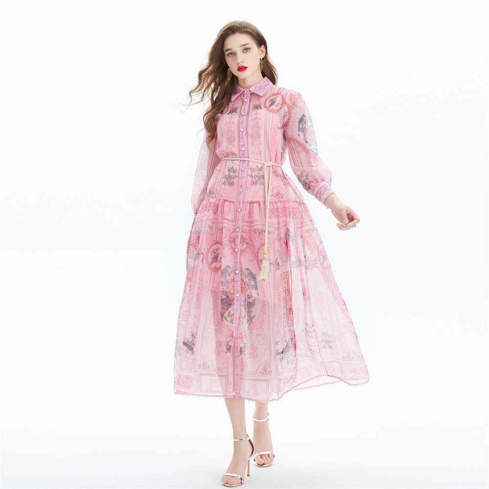 ชุดเดรสยาวสวยๆ ชุดเดรสยาวใส่สบาย ใส่ทำงาน มีขนาดS M L XL 2XL