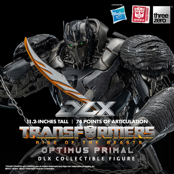 THREEZERO X HASBRO TRANSFORMER : RISE OF THE BEASTS DLX OPTIMUS PRIMAL ราคารวมค่าส่ง EMS แล้ว