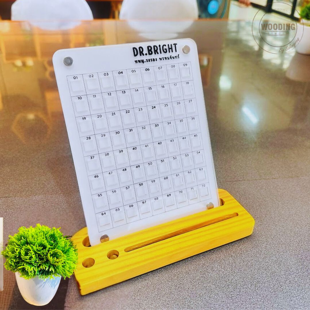 แคตตาล็อกใส่สียางจัดฟัน