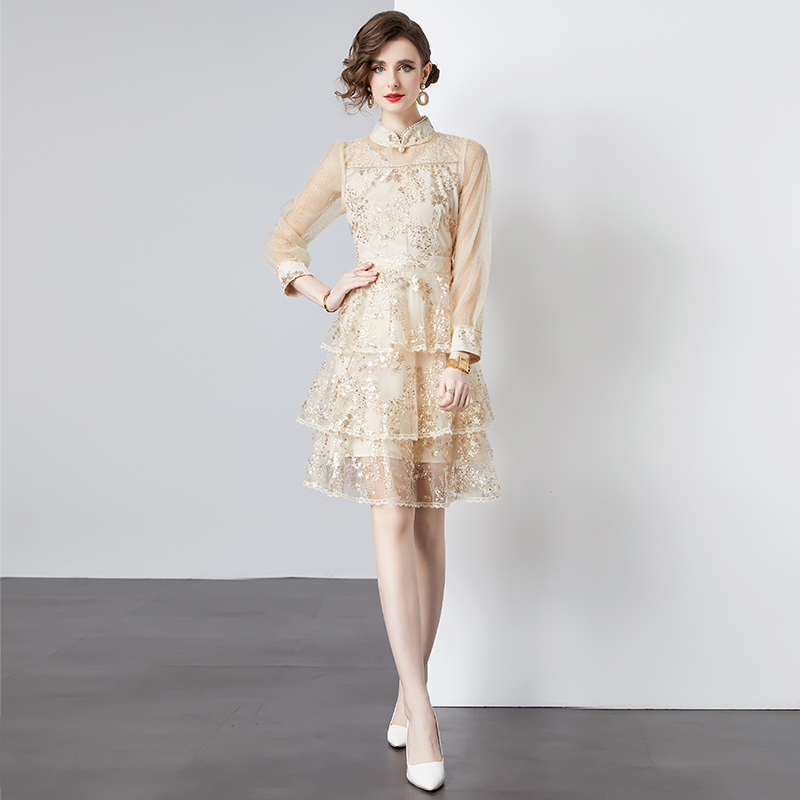 ชุดเดรสยาวสวยๆ ชุดเดรสยาวใส่สบาย ใส่ทำงาน มีขนาดS M L XL 2XL