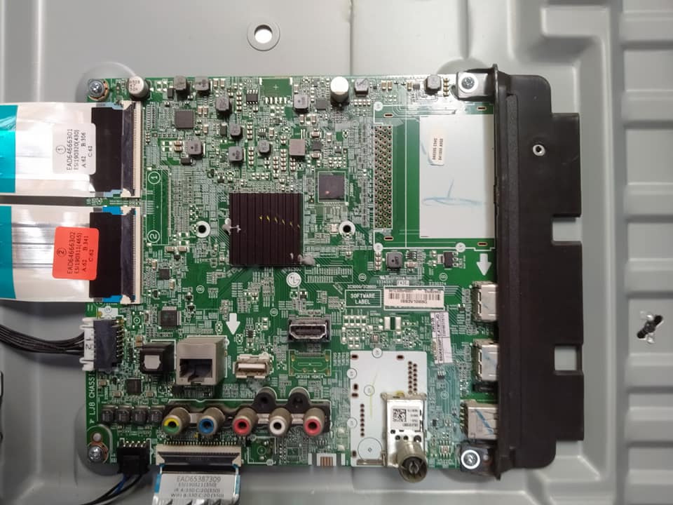 Main Board LG : 55UK6300PTE : 55UK6320PTE. (สายแพใน/แพใหญ่)