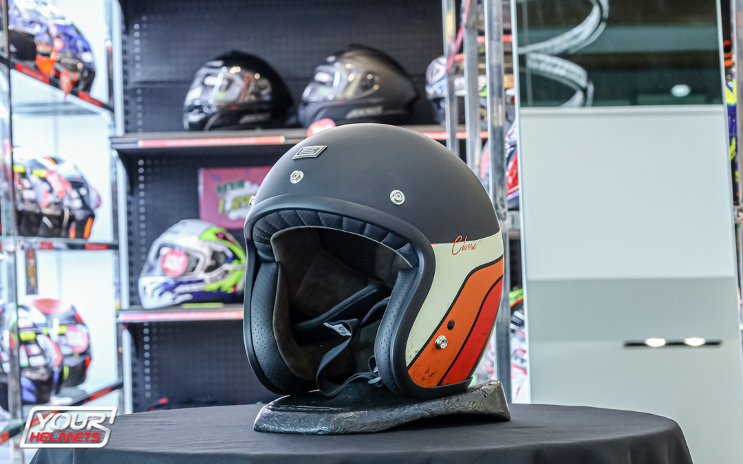 หมวกกันน็อค ORIGINE HELMETS รุ่น PRIMO CLASSIC VINTAGE BLACK MATT