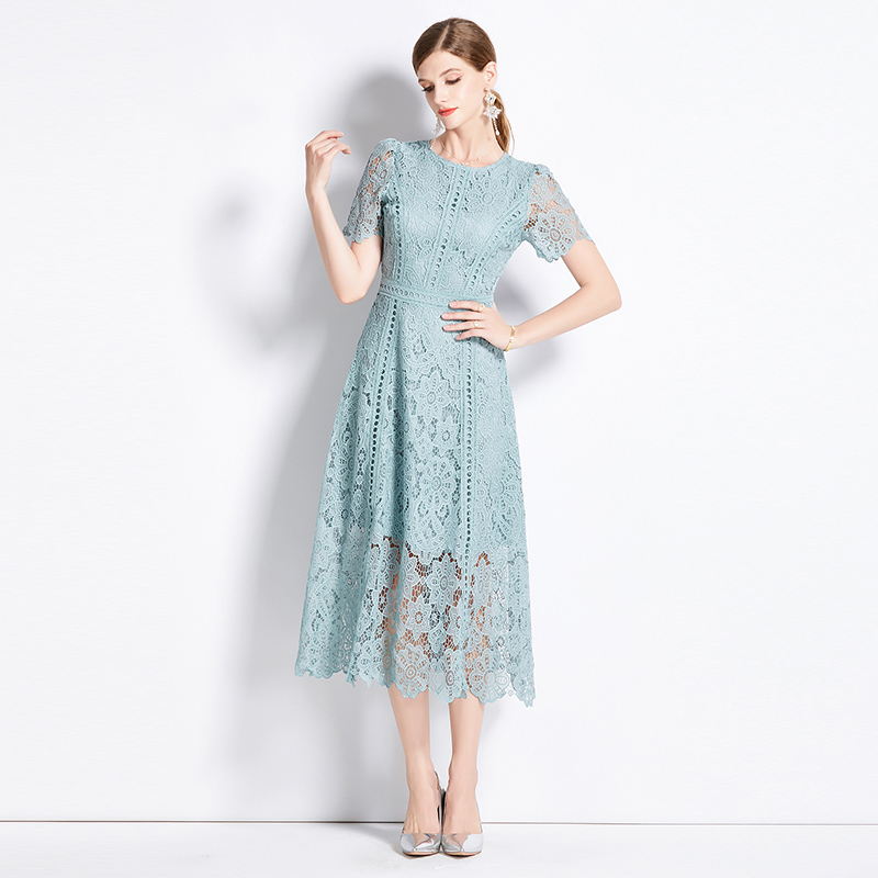 ชุดเดรสยาวสวยๆ ชุดเดรสยาวใส่สบาย ใส่ทำงาน มีขนาดS M L XL 2XL