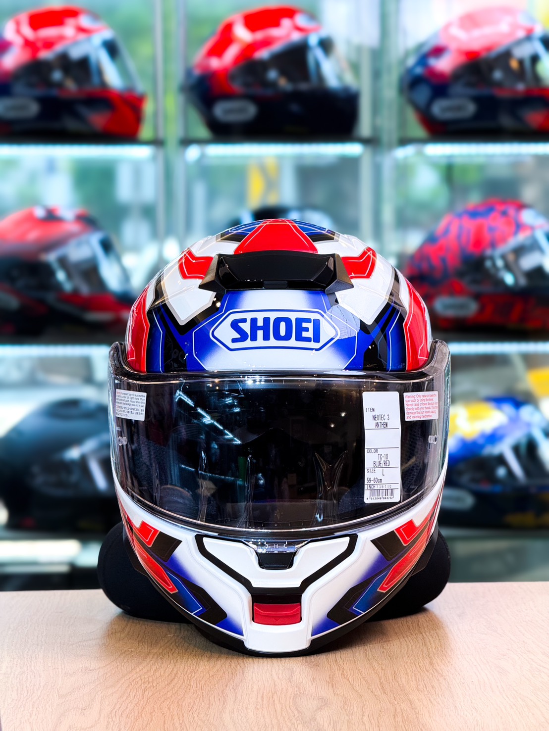 หมวกกันน็อค SHOEI รุ่น NEOTEC3 GRASP TC-10