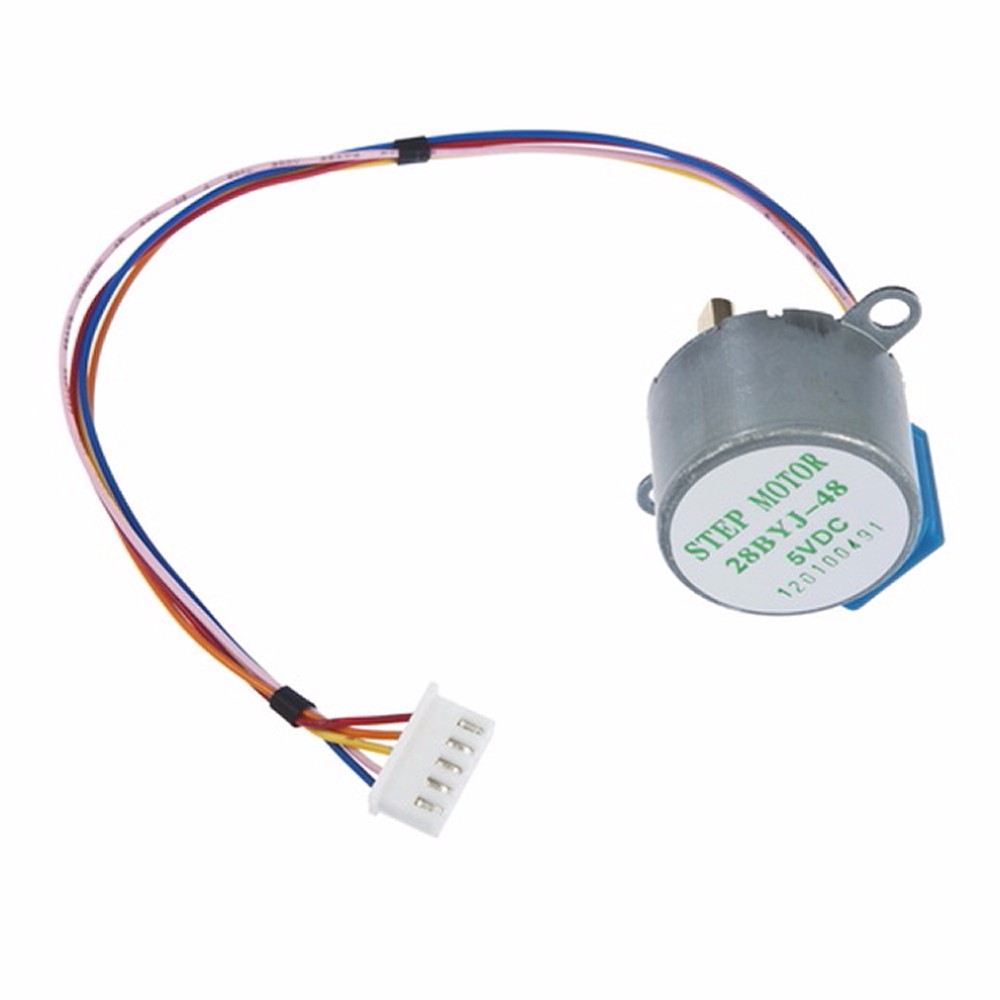 สเตปมอเตอร์พร้อมบอร์ดควบคุม 28BYJ-48 5V 4-phase Stepper Motor+ Driver Board ULN2003 1 x Stepper motor + 1x ULN2003 Driver board