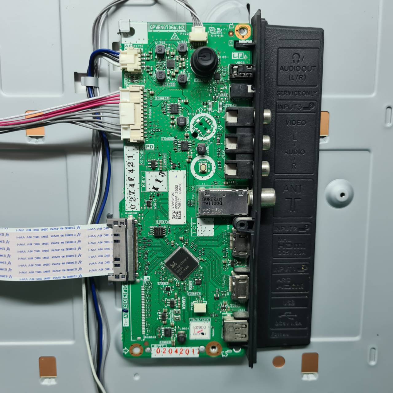 Main Board SHARP LC-40LE280X QPWBNG706WJN2