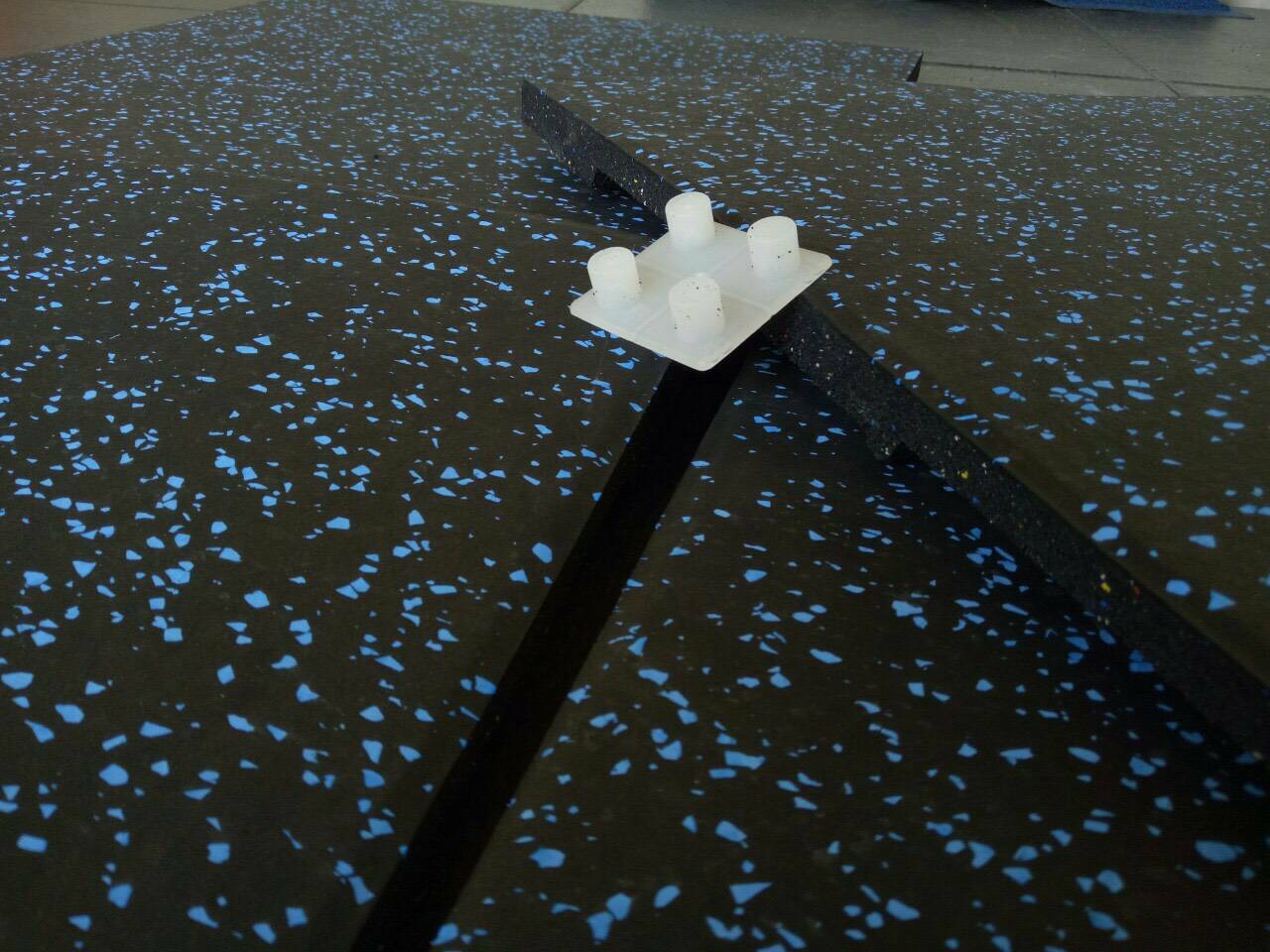 พื้นยางห้องฟิตเนส หนา 25 มิลลิเมตร EPDM งานนำเข้า