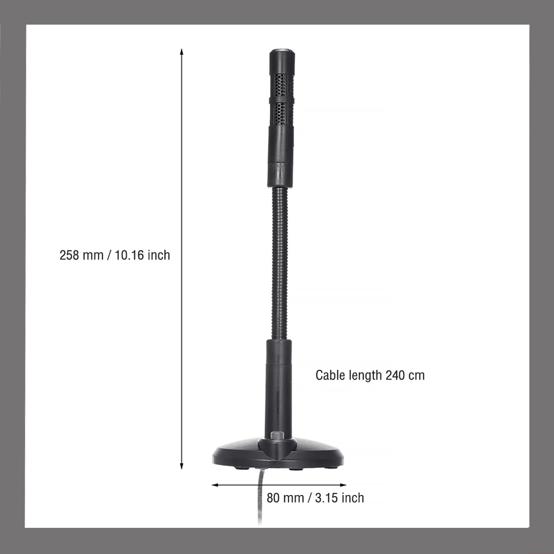 OKER รุ่น M-169 ไมโครโฟนตั้งโต๊ะ