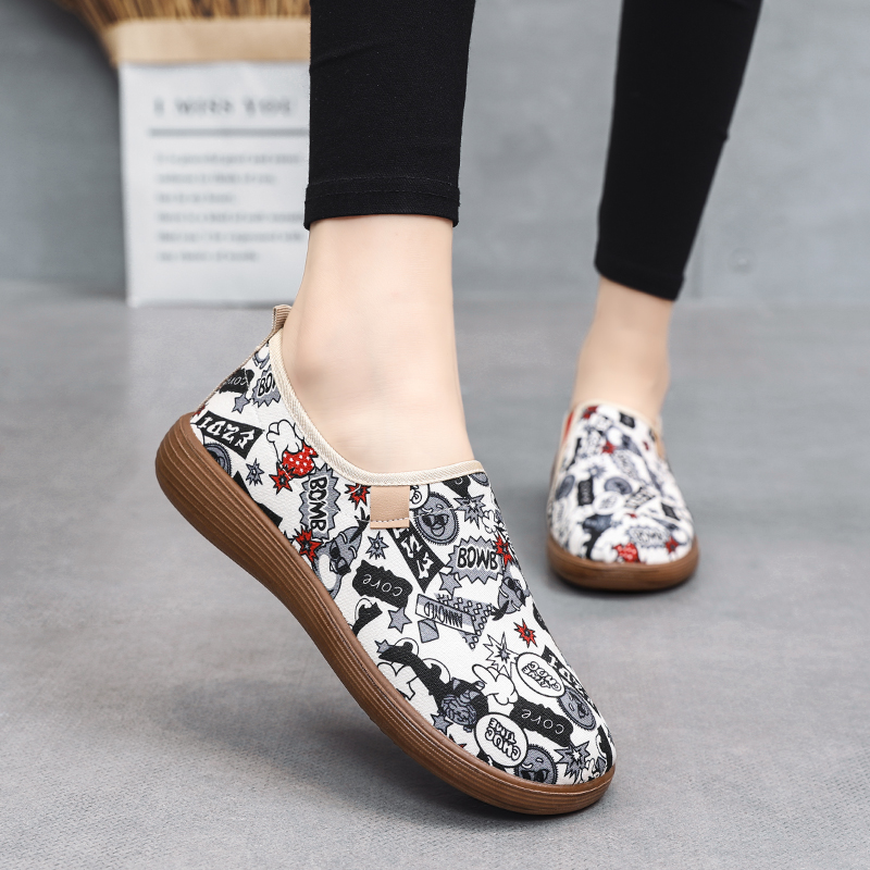 รองเท้าผ้าใบผู้หญิง ใส่สบาย รองเท้าผ้าใบใส่เที่ยวผู้หญิง มีSIZE 35 36 37 38 39 40