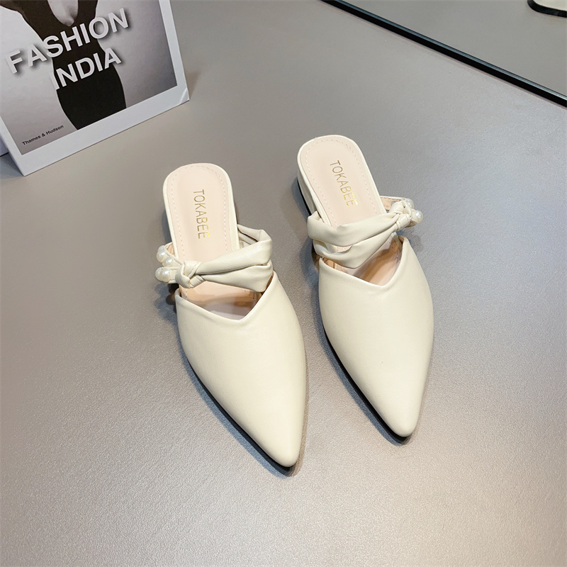 รองเท้าคัทชูผู้หญิงส้นเตี้ย ใส่สบาย มีขนาด35-40