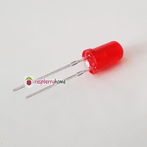 LED สีแดง ขนาด 5 ม.ม. จำนวน 5 ดวง