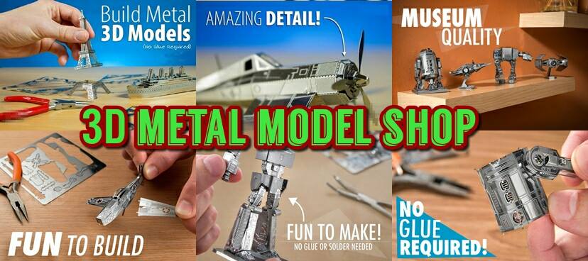 3D Metal Model Shop