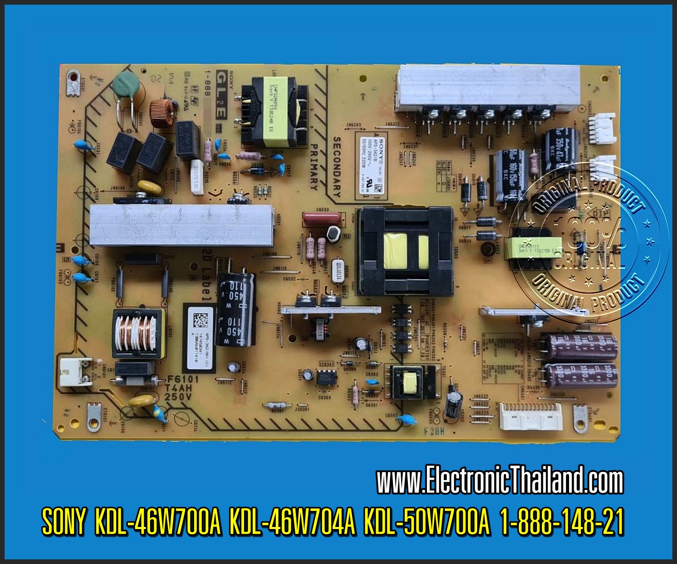 Power Supply SONY KDL-46W700A KDL-46W704A KDL-50W700A 1-888-148-21