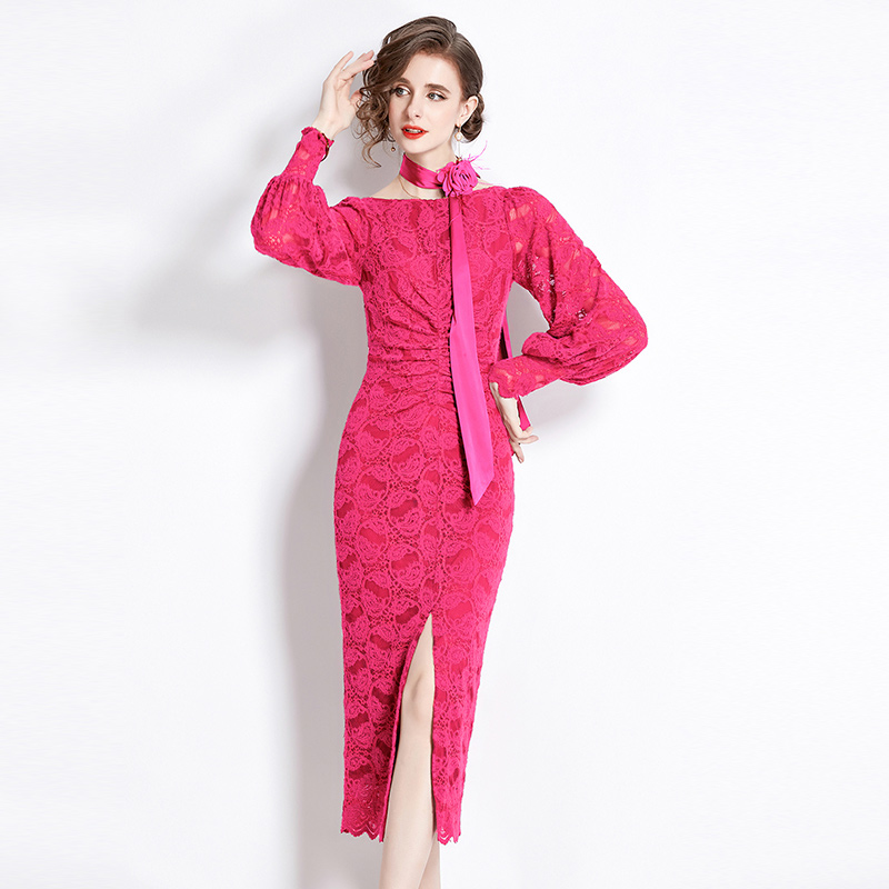 ชุดเดรสยาวสวยๆ ชุดเดรสยาวใส่สบาย ใส่ทำงาน มีขนาดS M L XL 2XL