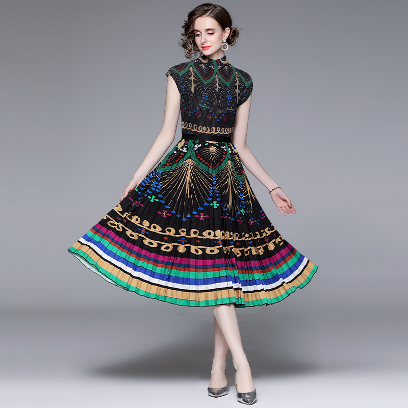 ชุดเดรสยาวสวยๆ ชุดเดรสยาวใส่สบาย ใส่ทำงาน มีขนาดS M L XL 2XL