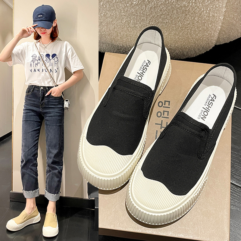 รองเท้าผ้าใบผู้หญิง ใส่สบาย รองเท้าผ้าใบใส่เที่ยวผู้หญิง มีSIZE 35 36 37 38 39 40
